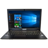 Leader Companion 507PRO Notebook, 15.6" HD, Intel I5-8250U, 8GB, 250GB SSD, DVD, Windows 10 Professional, 2 Year Warranty, Black, USB type C, Cortana SC507PRO