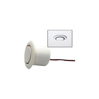 100-004 NESS Flush Mount Indoor Siren Ness White Abs Material FLUSH MOUNT INDOOR SIREN
