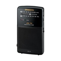 SR35 SANGEAN AM/FM Pocket Radio Black Power LED Indicator AM/FM POCKET RADIO