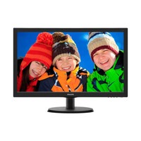 243V5QHABA Philips 23.6" LED Monitor VGA DVI-D HDMI Speaker Resolution: 1920X1080 PHILIPS 23.6"