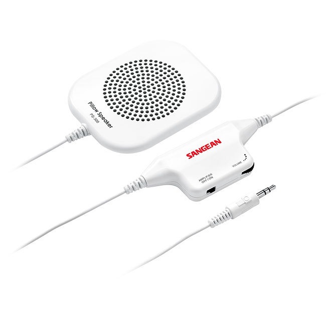 Ps300 Sangean White Pillow Speaker Whith Built In Amplifier Built