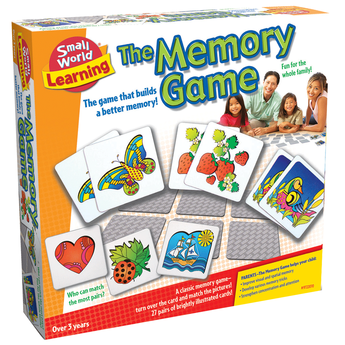 THE MEMORY GAME Buy Card Games 090543220706