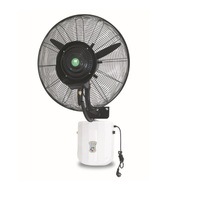 Mist Fan Wall Mounted Misting Fan Industrial Workshop Outdoor Cooling 660mm 260W