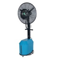 Mist Fan Portable Misting Pedestal Fan Cool Outdoor Industrial Workshop 660m