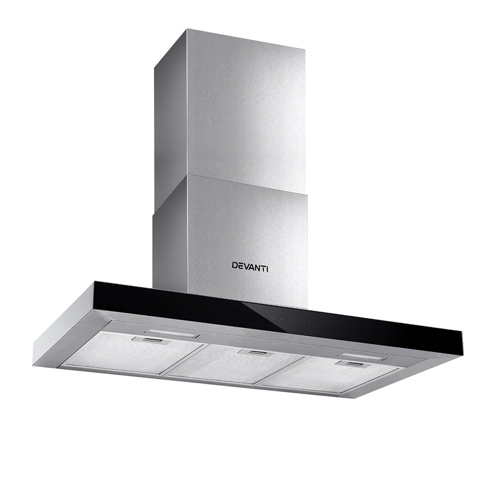 Canopy Rangehood 900mm Kitchen Range Hood 90cm Wall Mount ...