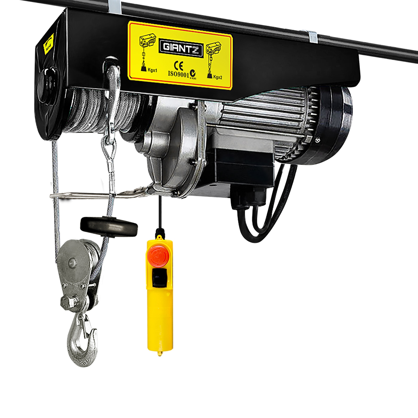 Electric Hoist Winch 500 kg/ 1000kg Single & Double Rope Lifting 1600W motor Buy Electric