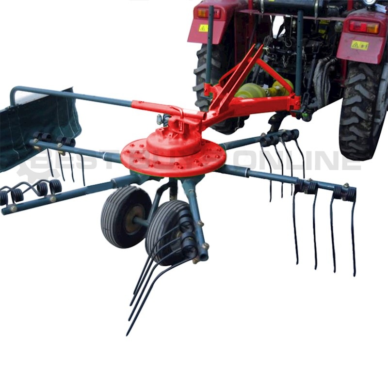 Hay Rake Tractor Rotary hay rake 250 cm raking width suit 3 point hitch
