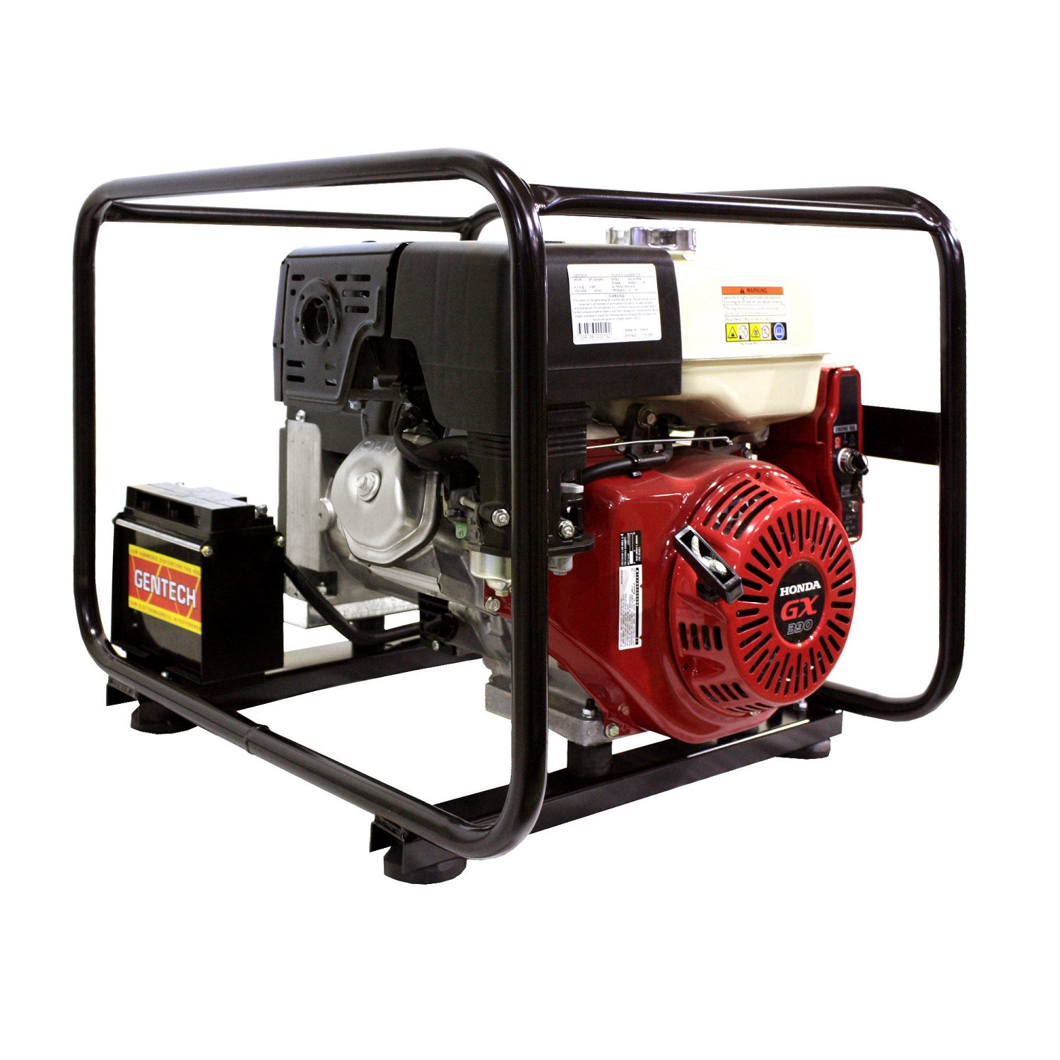 Honda Generator 7kVA GX390 13HP Petrol Portable Power E/Start Gentech