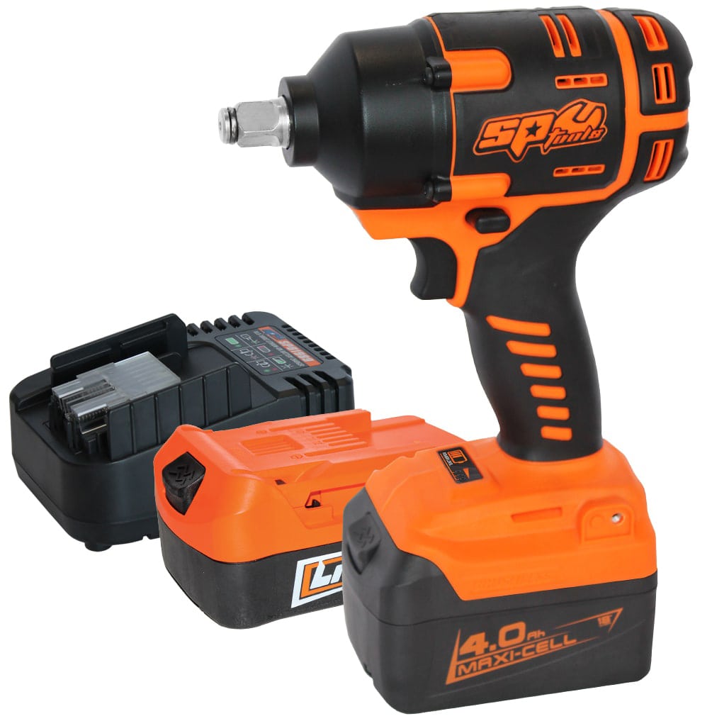 1 2 impact wrench with battery and charger