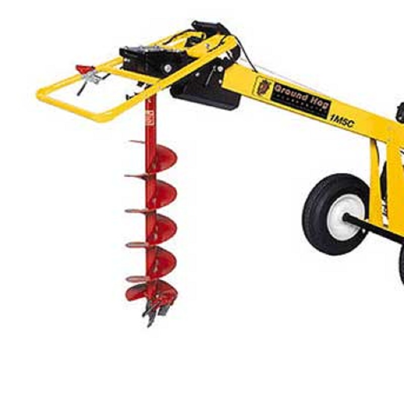 Post Hole Digger Earth Auger One Man Petrol 6HP Engine by Groundhog USA