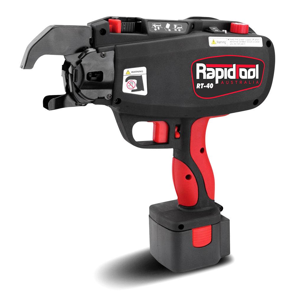 Rebar Tier Rapid Tool Rebar Tying Machine 12 40mm 14.4V RT40A Kit w