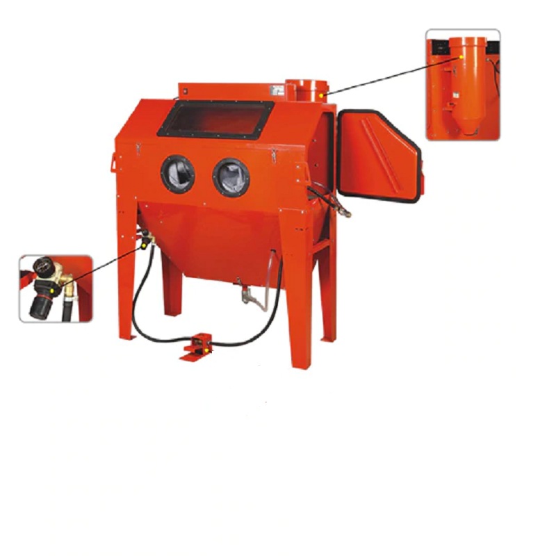 Sandblaster Sandblasting 420L Industrial Heavy Duty w/ Vacuum