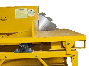 Saw Bench Wood Log Saw Portable 36 Inch 914mm Blade 13hp Petrol