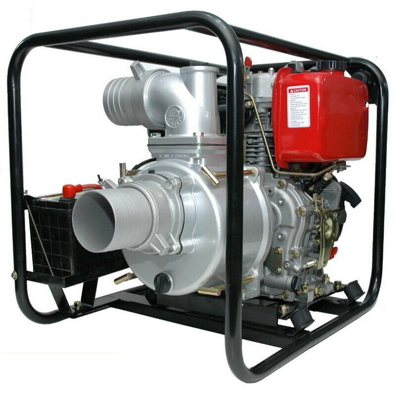 Diesel Water Transfer Pumps Water Transfer Pump Diesel 2 inch 4.5HP Electric Start High Flow 44