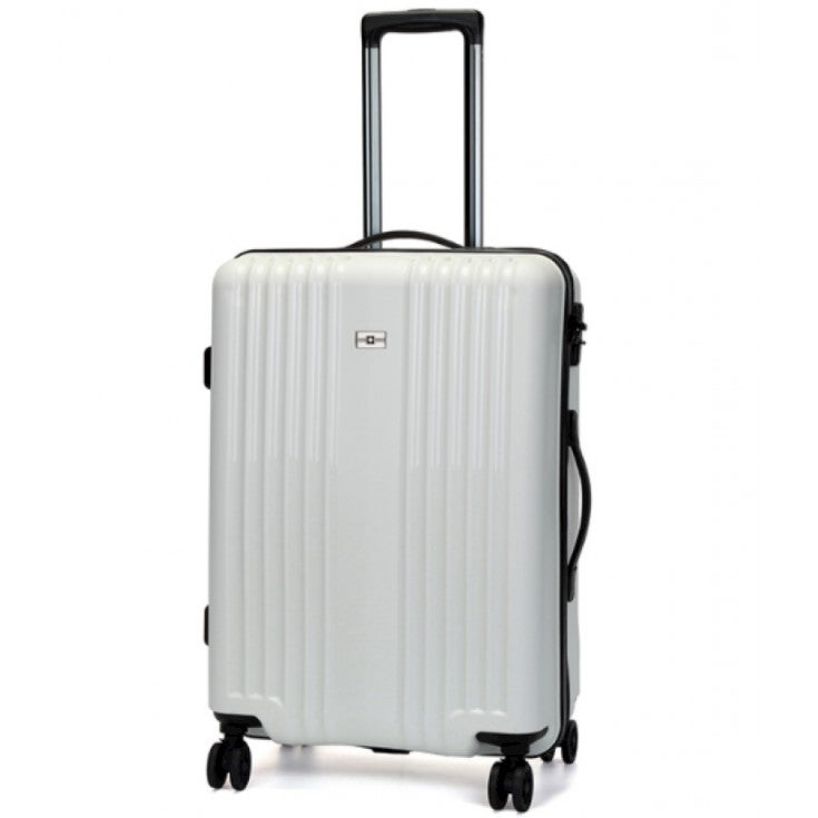 Swiss Luggage Suitcase Lightweight with TSA locker 8 wheels 360 degree ...