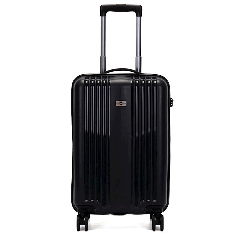 Swiss Luggage Suitcase Lightweight with TSA locker 8 wheels 360 degree ...