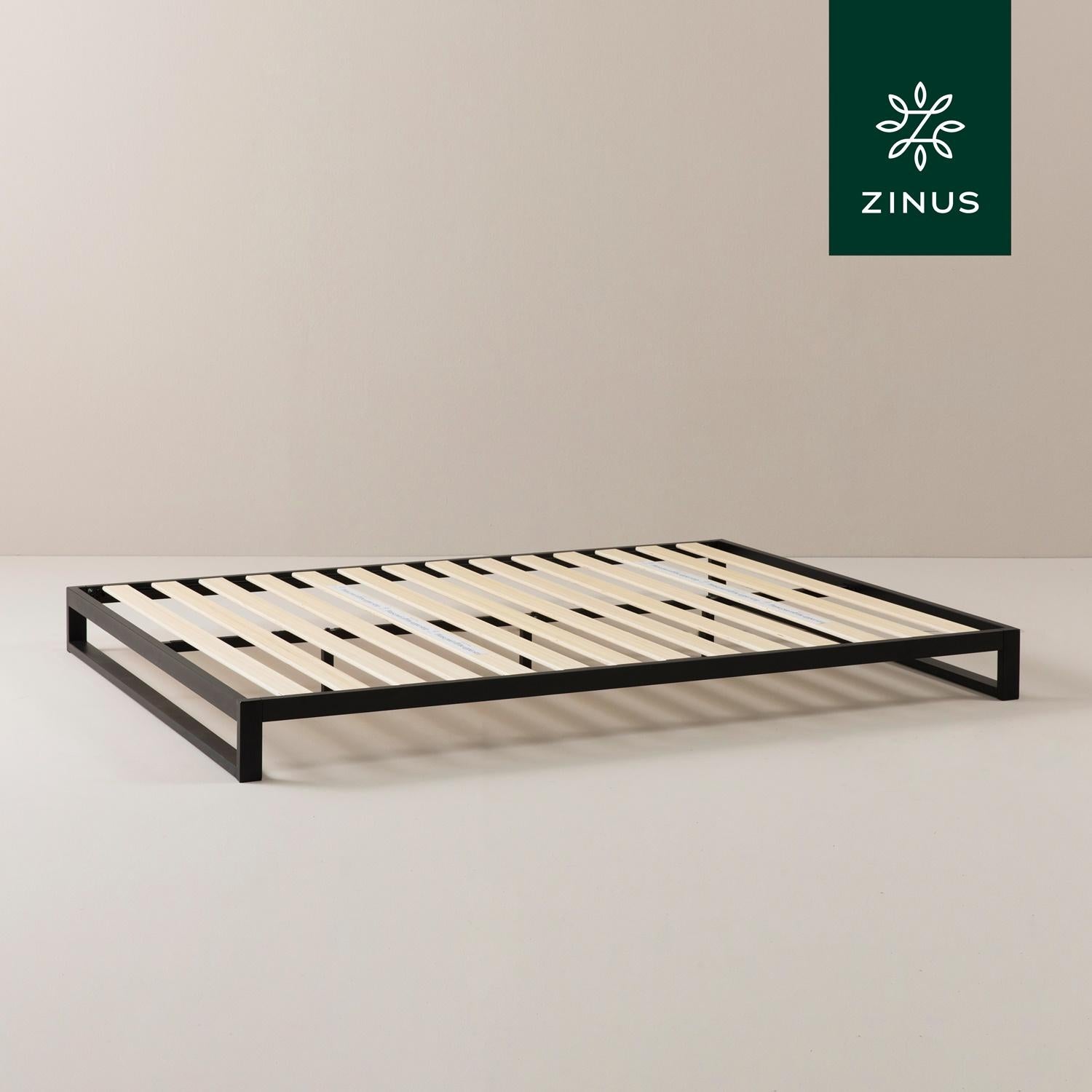 Zinus Trisha 18cm Heavy Duty Low Profile Platform Base Metal Bed Frame