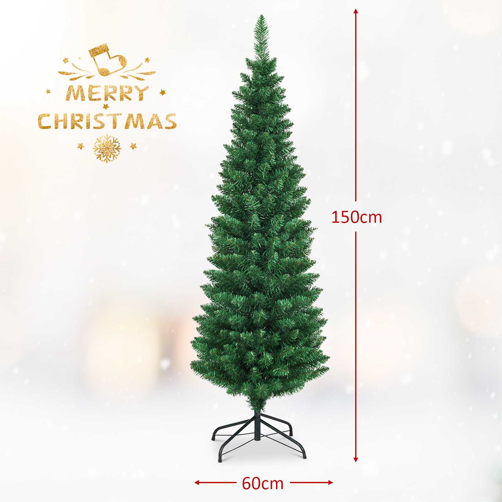 slim christmas tree clearance