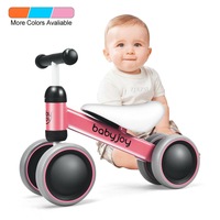 4 Wheels Baby Balance Bike, Child Walker, kids Ride On Toys, Mini Toddler No Pedal Push Scooter, Gift