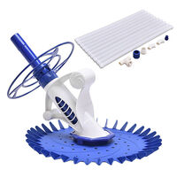 Automatic Swimming Pool Cleaner Set, Auto Pool Suction Vaccum, Pool Sweeper, Wall and Floor Climb with 10M Hoses