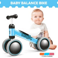 4 Wheels Baby Balance Bike, Child Walker, kids Ride On Toys, Mini Toddler No Pedal Push Scooter, Gift