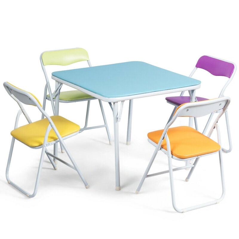 Kids Table and Chairs Set Folding Portable Study Desk ... Kids Table and Chairs Set Folding Portable Study Desk ... on {keyword}
