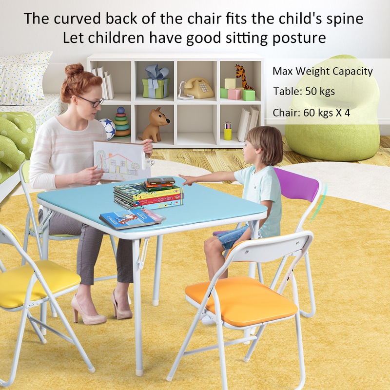 Kids Table and Chairs Set Folding Portable Study Desk ... Kids Table and Chairs Set Folding Portable Study Desk ... on {keyword}