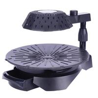 3D Infrared BBQ Barbecue Smokeless Grill Roaster | Electric Indoor Outdoor