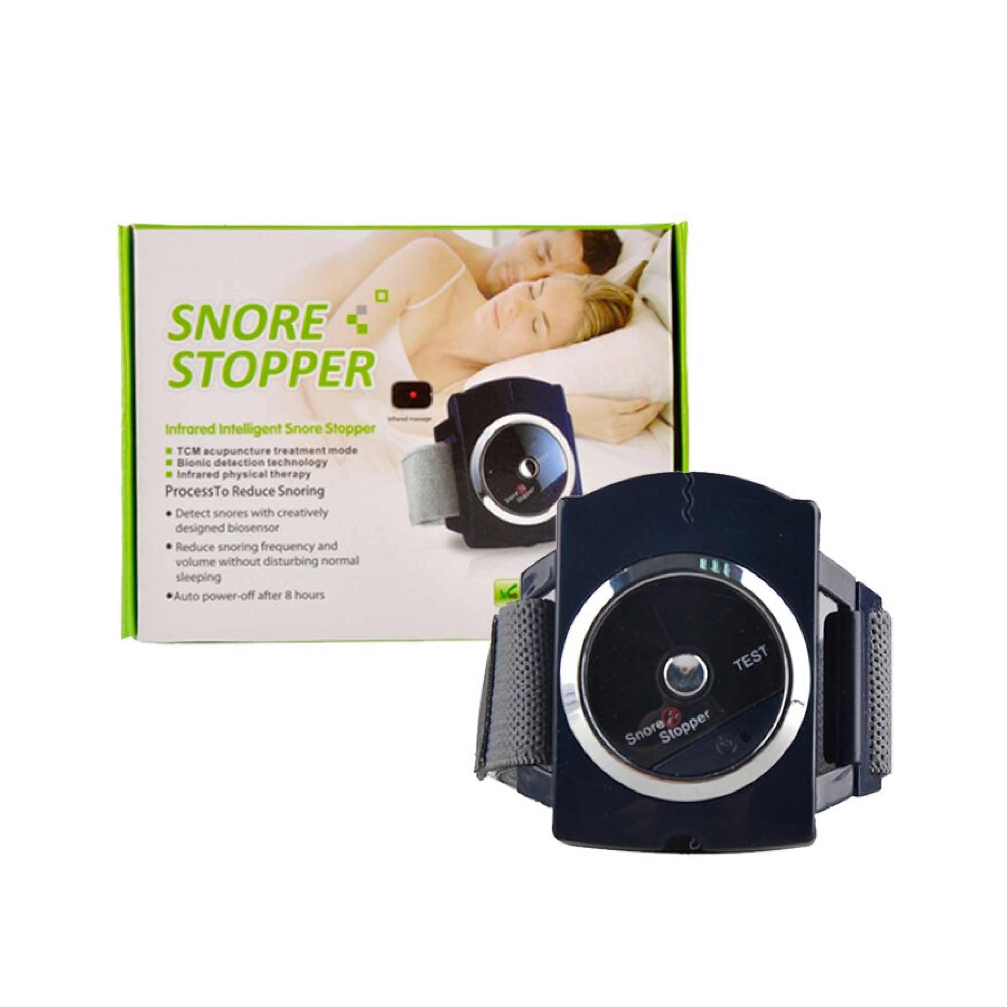 Anti Snoring Wrist Band Bracelet Snore Stopper Watch Sleep Aid Stop