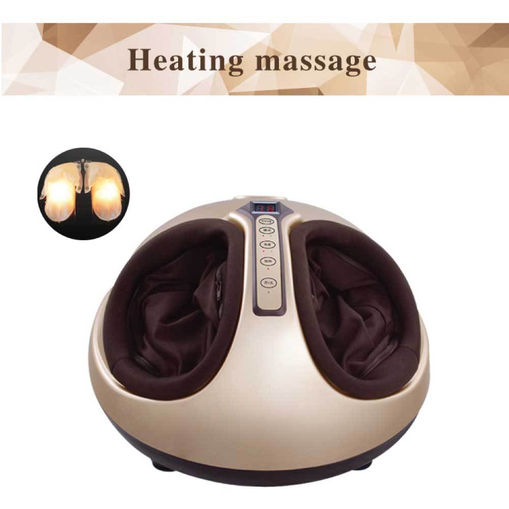 Foot Massager Machine Gold 3D Shiatsu Heat Kneading Pressing Relax Home