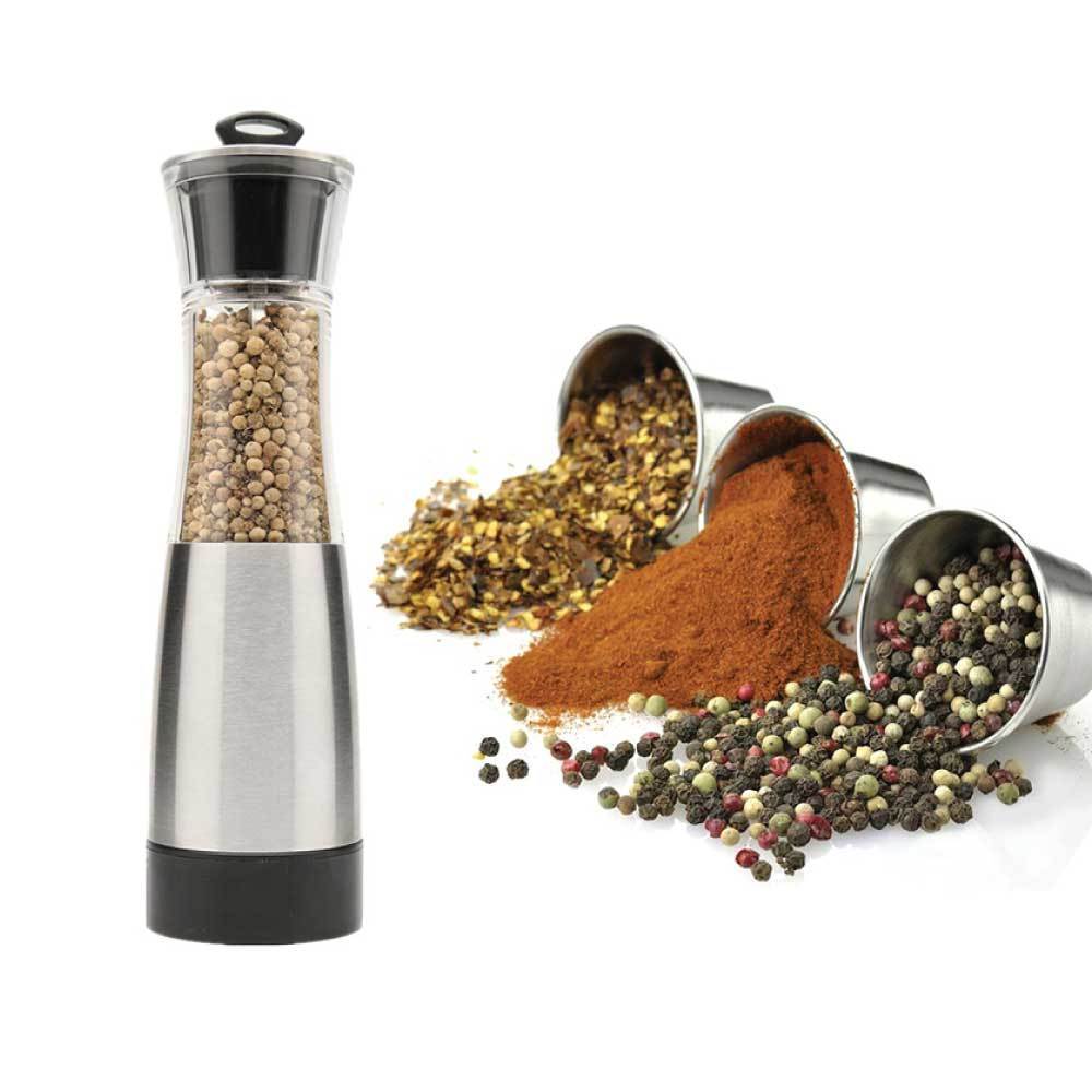 Gravity Salt Pepper Grinder Automatic Twist Grind Shakers