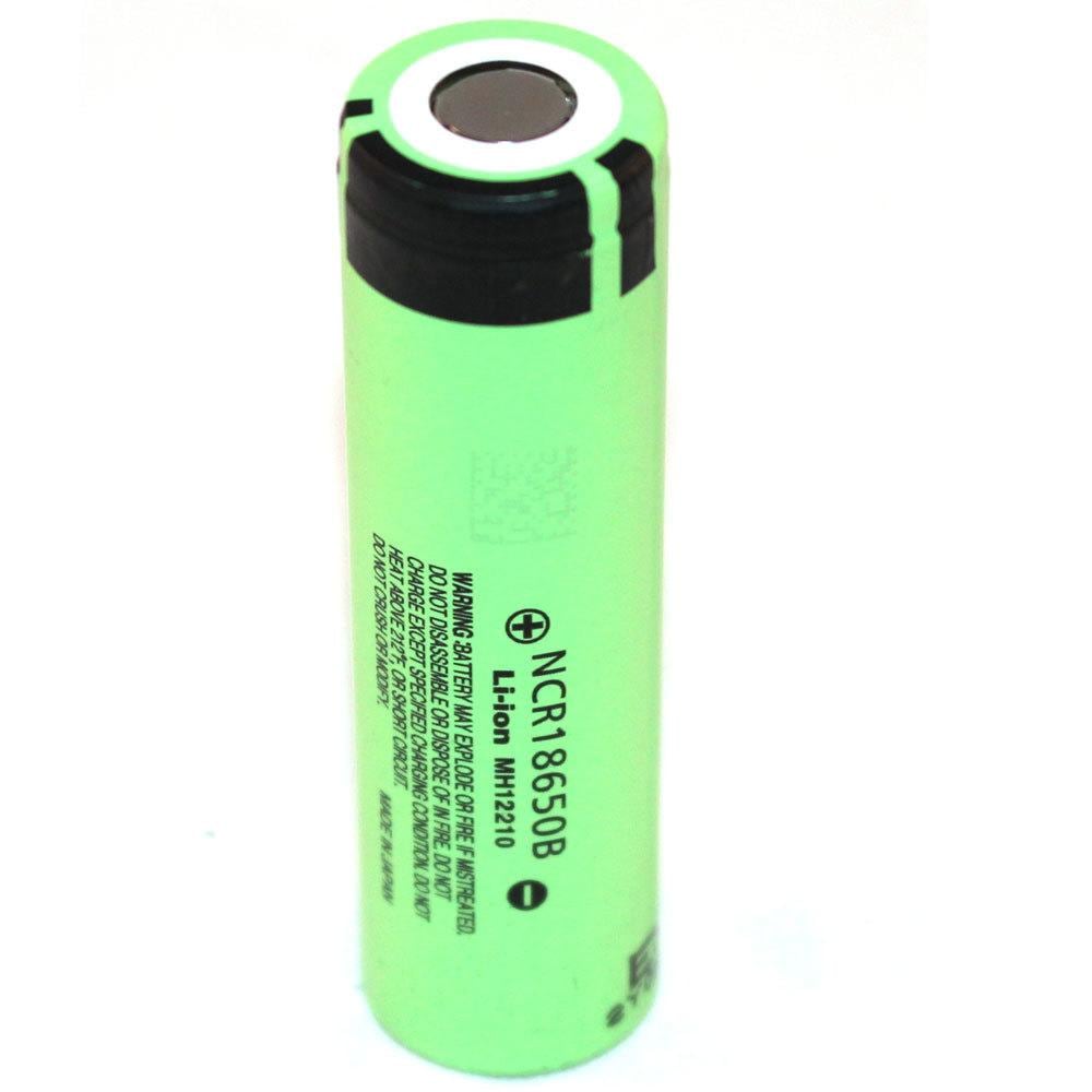 Panasonic NCR 18650 B 6.5A 3400mAh 3.7V Rechargeable Lithium Battery ...