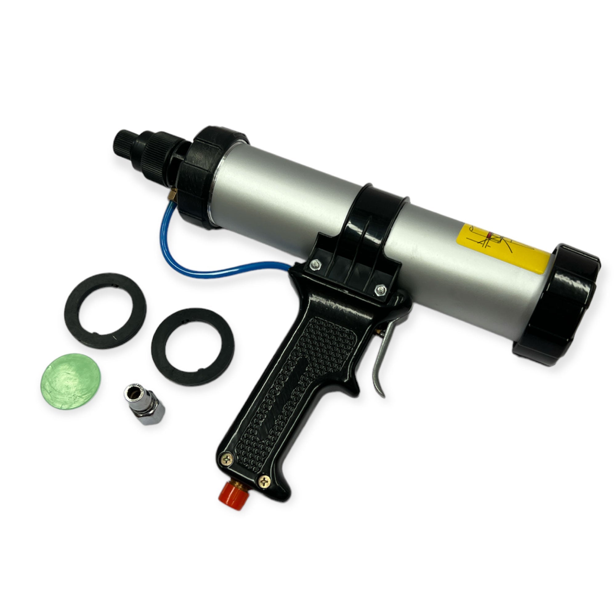 Pneumatic Sealant Gun Air Caulking Applicator Sausage Cartridge