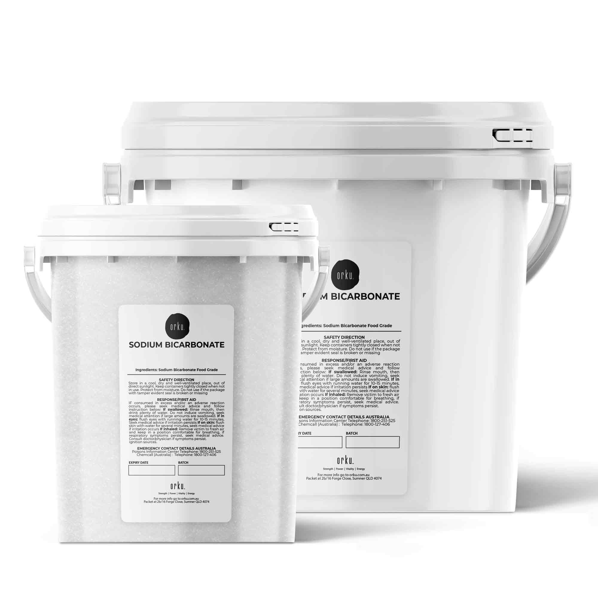 Sodium Bicarbonate Bicarb Bi Carb Natural Baking Soda Bulk Food Grade Buckets Buy Groceries