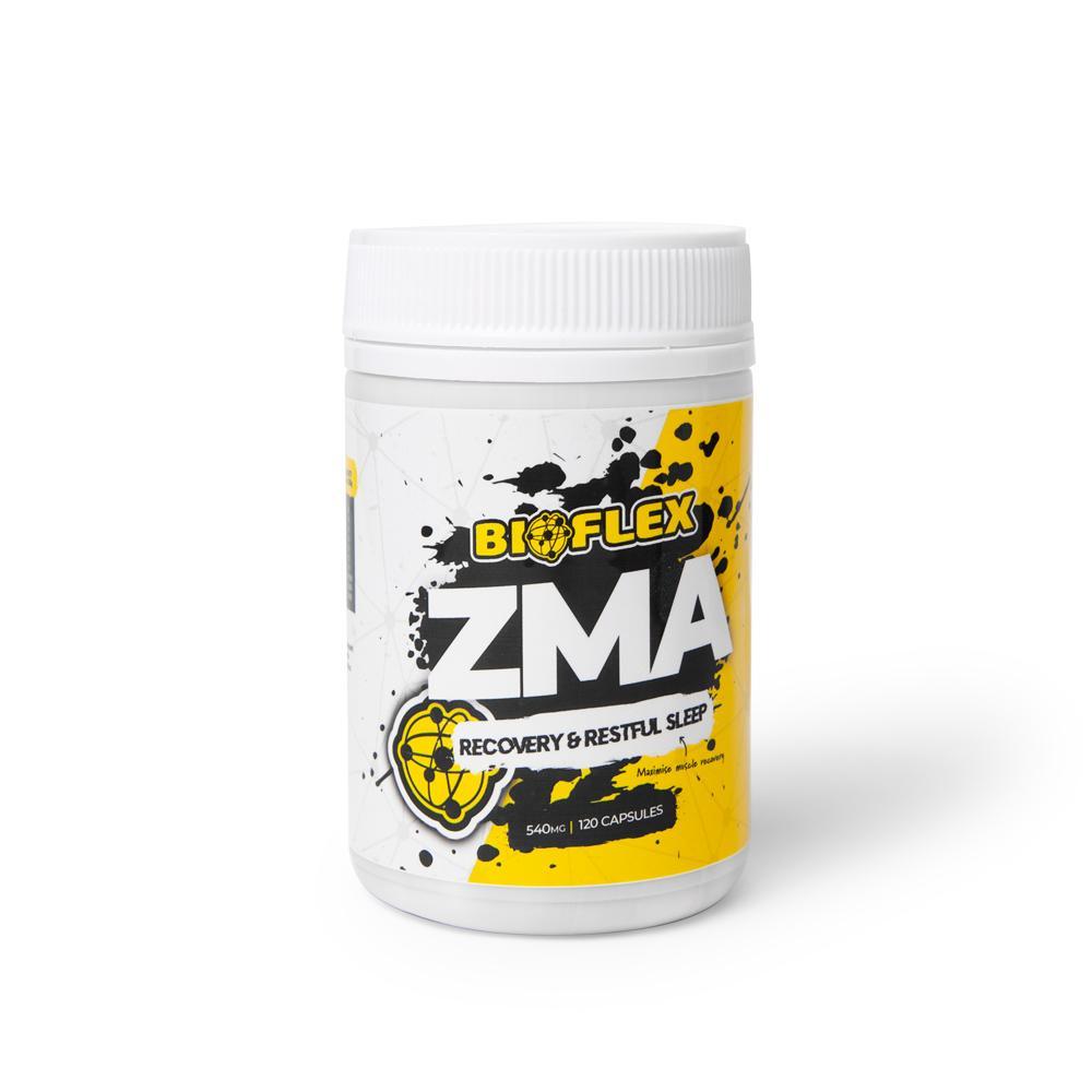ZMA Supplement 120 Capsules Bioflex 540mg Zinc Picolinate Magnesium
