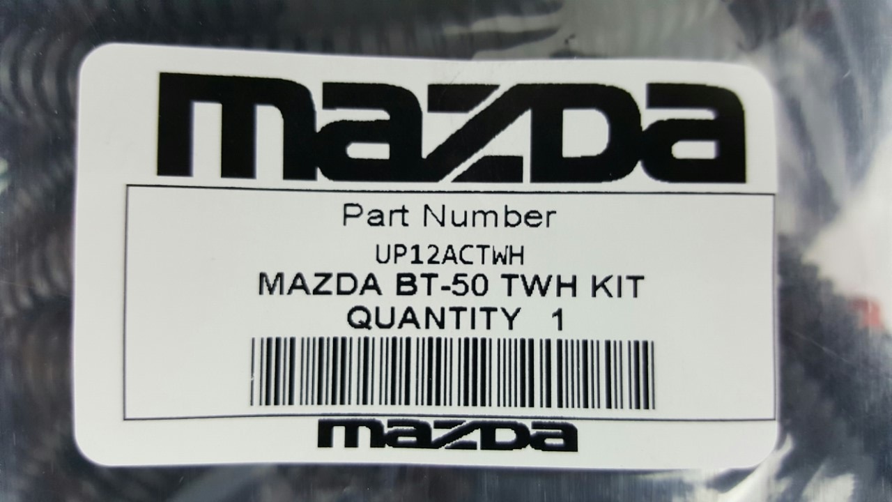 Genuine Mazda BT-50 UP UR Towbar Trailer Wiring Harness ... mazda bt 50 wiring diagram 