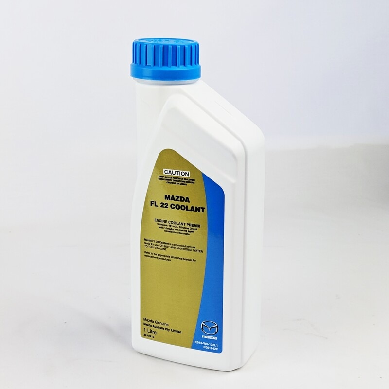 Genuine Mazda FL22 Long Life Coolant 1 Litre K018W0122L1 2 3 6 CX5 CX9 ...