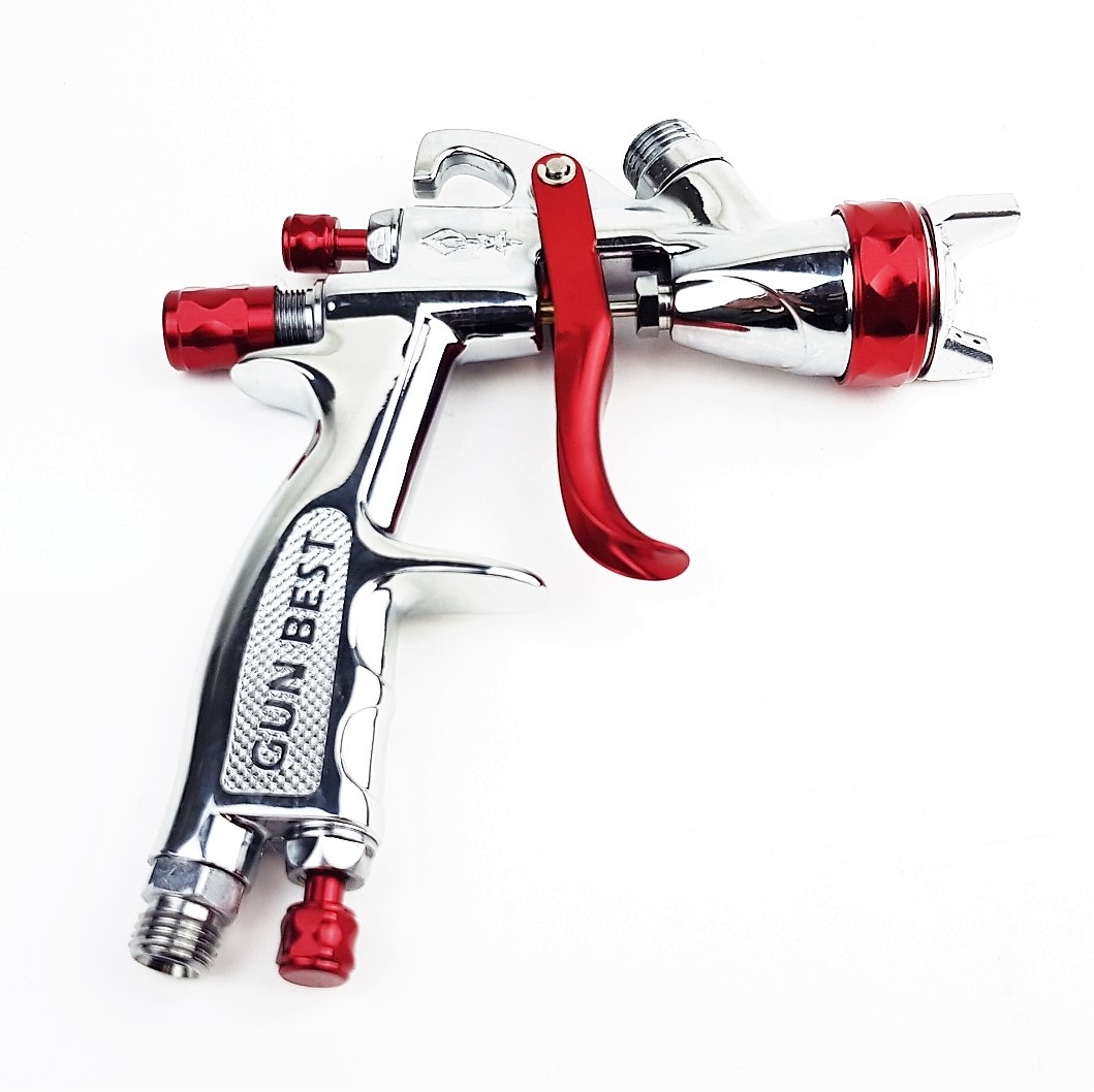 Gunbest 1.4mm Gravity Spray Gun 2K Colour Basecoat Clear Coat with
