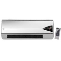 Heller Silver 2000W Electric Ceramic Wall Heater/Remote Control/Timer/Waterproof