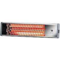 Heller Electric Wall Heater Chrome Pullcord Bathroom Heat Waterproof Strip 1500W