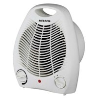 2000W Low Profile Fan Heater Adjustable Thermostat Floor Table Desk Caravan