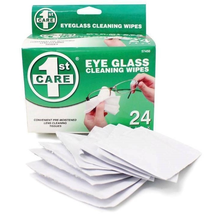 96 x Eye Glasses Cleaning Wipes Moistened Optical Lens cleaner Buy Eyewear 9326243057450