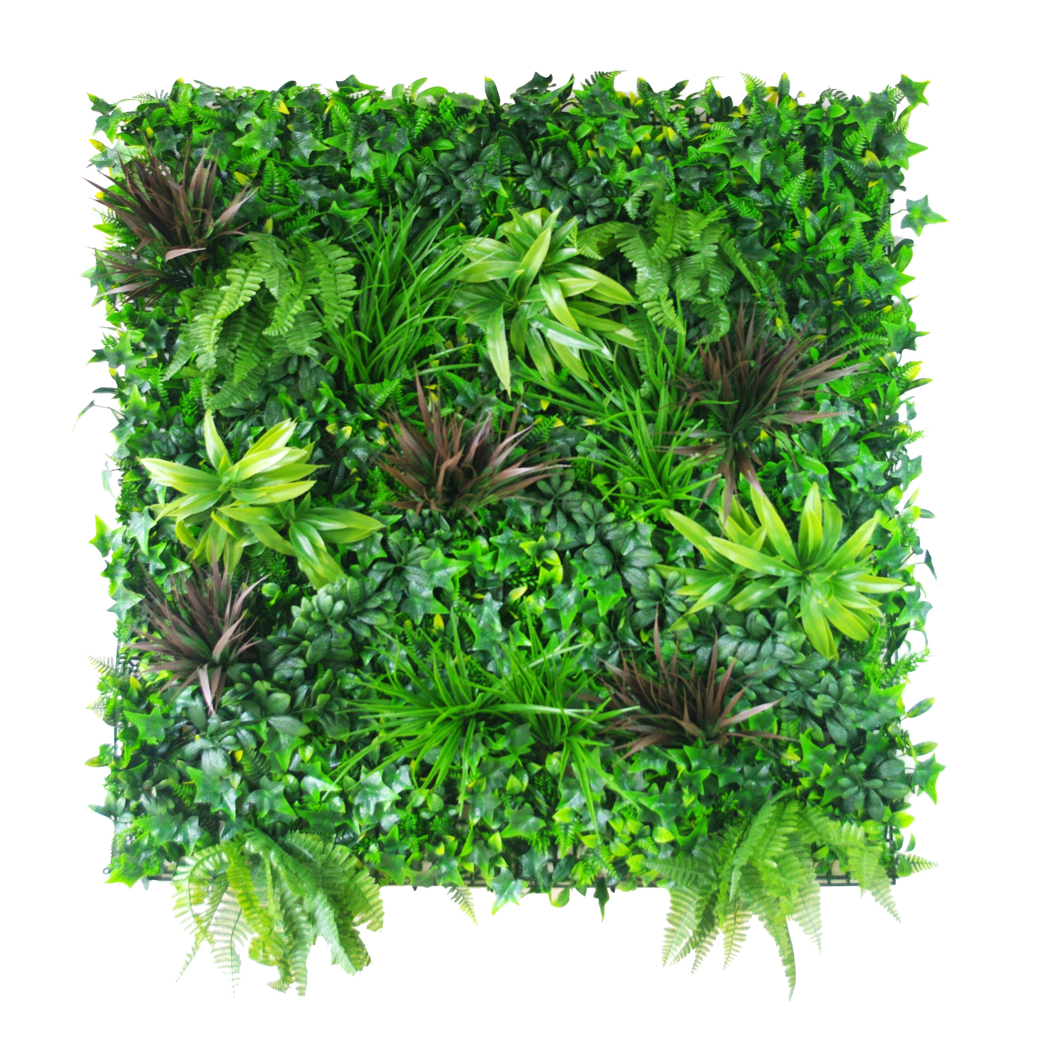 Coastal Greenery Vertical Garden Green Wall UV Resistant 100cm X   Coastal Greenery Uv Stabilised Vertical Garden Wall 1m X 1m 763232 00 