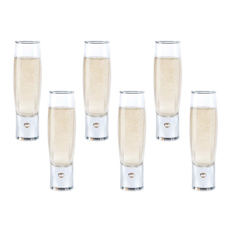 bubble champagne glasses