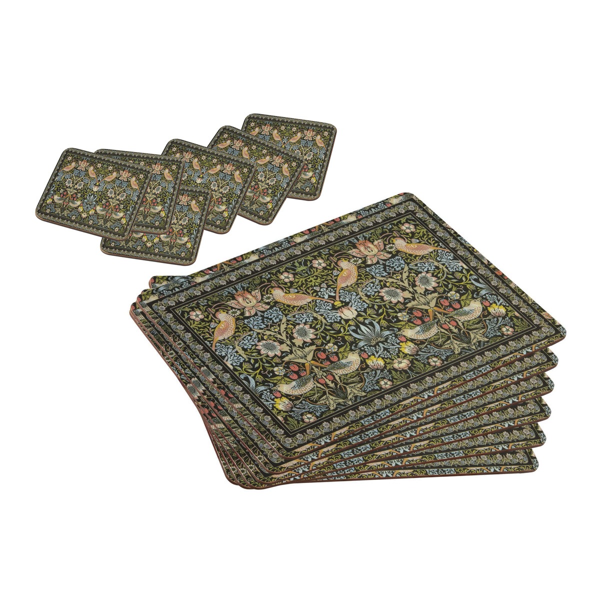 Stow Green Strawberry Thief Placemats and Coasters Buy Place Mats