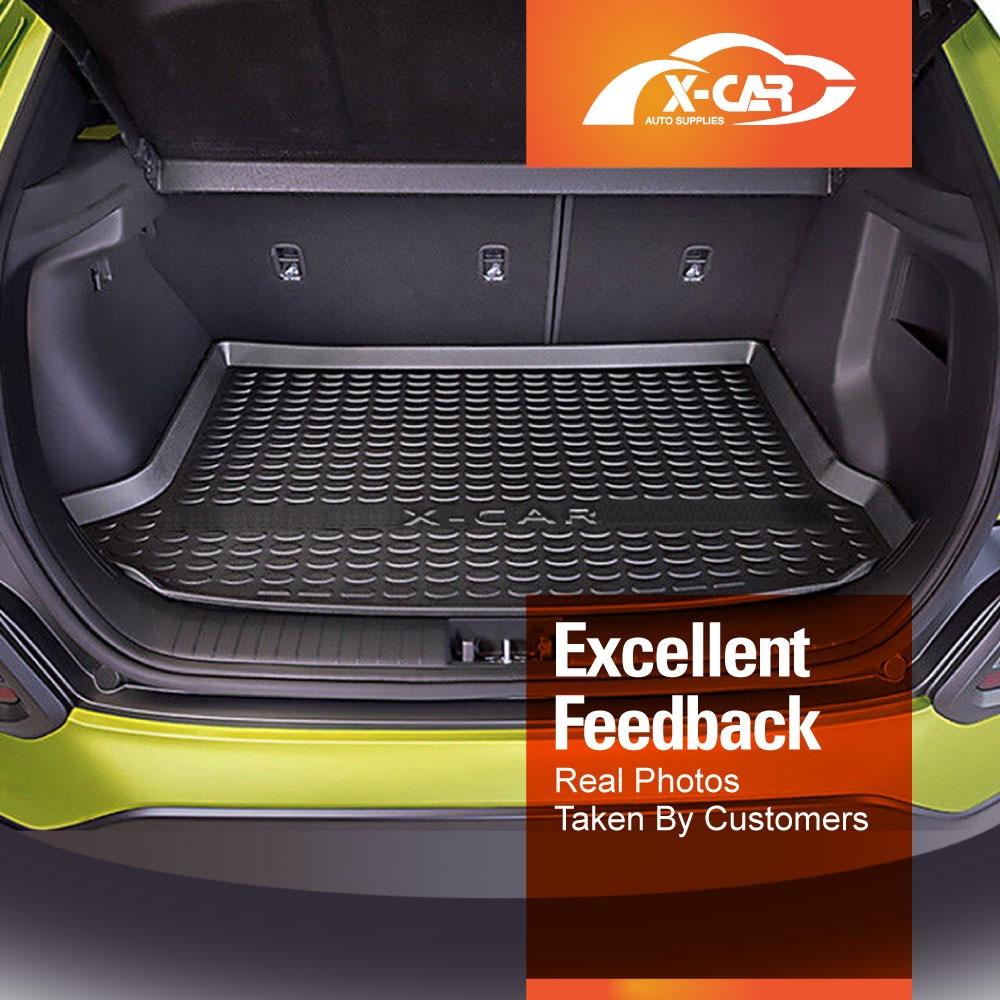 Heavy Duty Waterproof Rear Front Cargo Rubber Mat Boot Liner Luggage