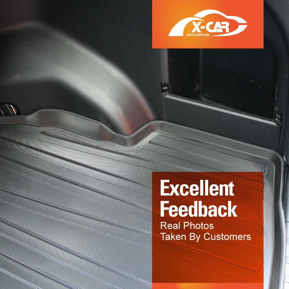 Heavy Duty Waterproof Rear Front Cargo Rubber Mat Boot Liner Luggage