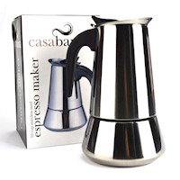 10 CUP STAINLESS STEEL ESPRESSO COFFEE MAKER