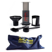 AEROBIE AEROPRESS COFFEE MAKER SYSTEM IN A BOX with TOTE BAG