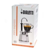 BIALETTI MINI EXPRESS 1 CUP ESPRESSO MAKER
